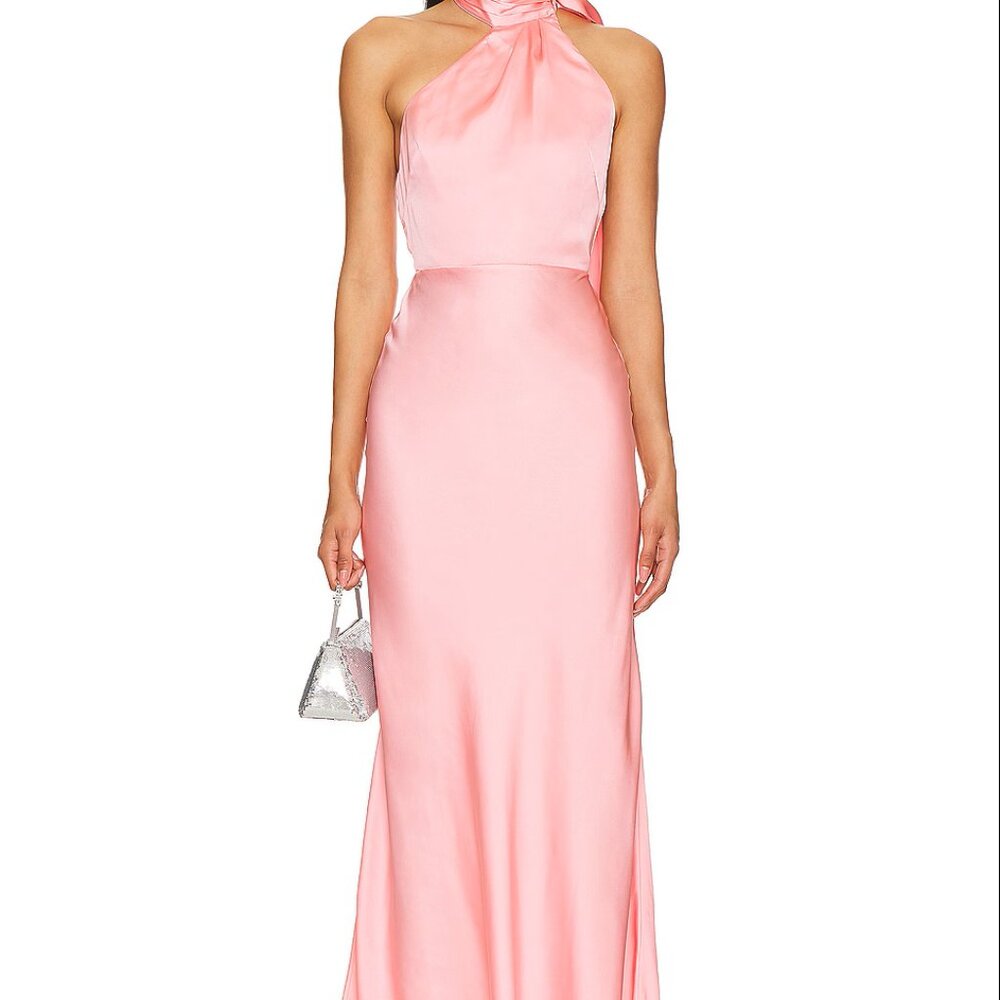 Revolve Lovers and Friends Albie Gown, Peach, Size S